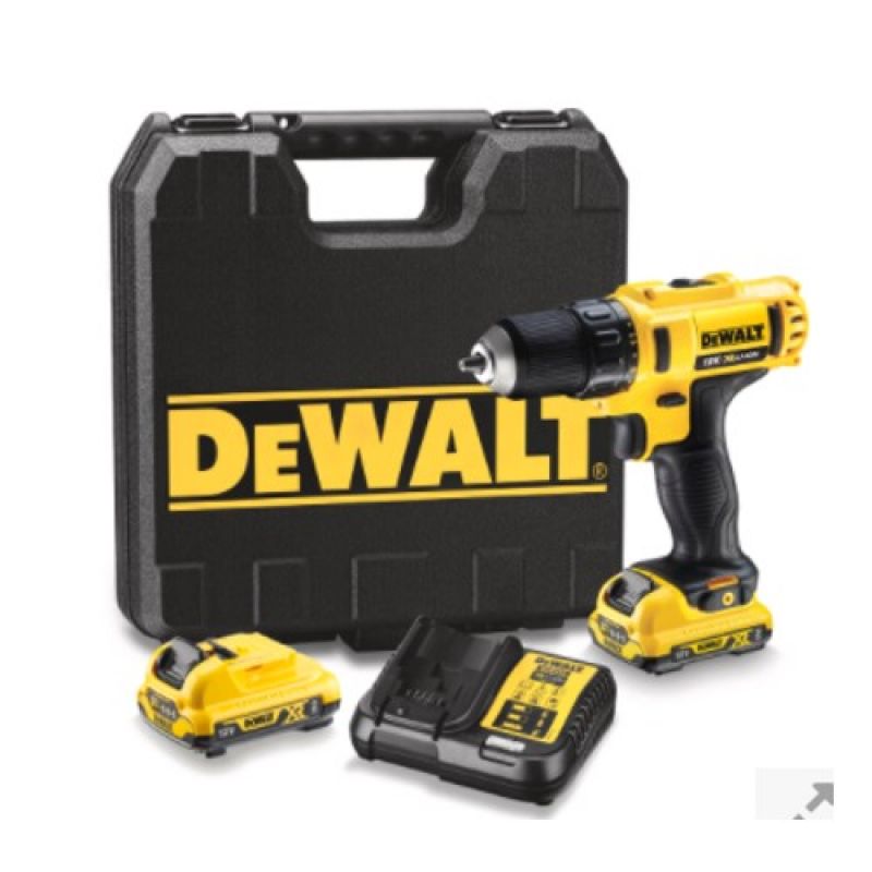 Dewalt 18V XR Bore - Skruemaskine 2x2