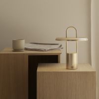 Stelton - Pier LED Lampe H 25 cm / Brass