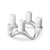 Georg Jensen Cobra Round Candleholder