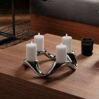 Georg Jensen Cobra Round Candleholder