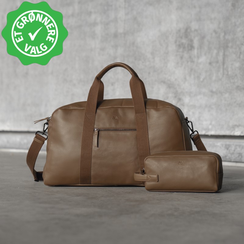 Markberg MILO Weekend Bag & Toilettaske_tan